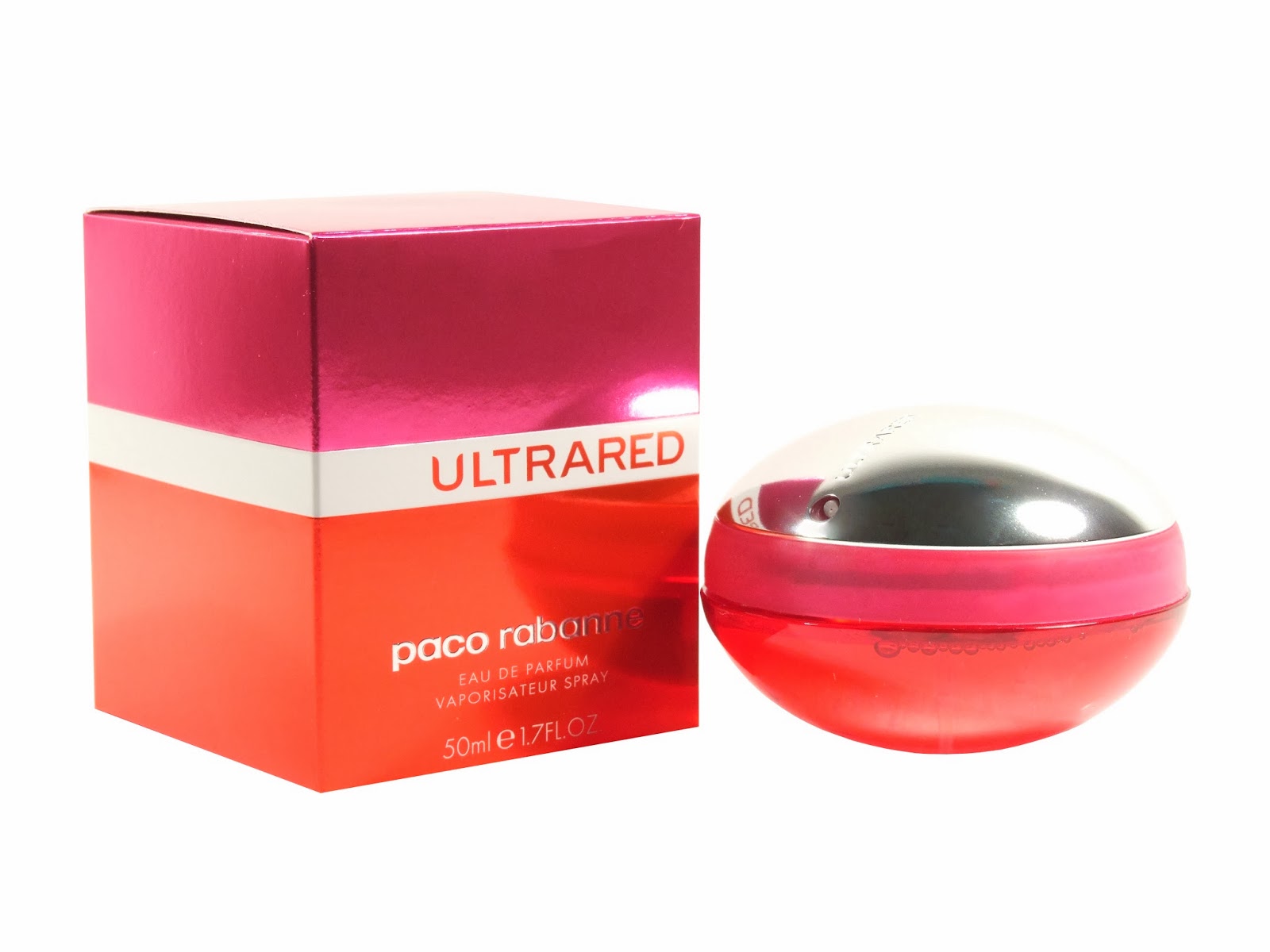 **New** Ultrared For Women by Paco Rabanne Edp Spray ~ Full Size Retail ...