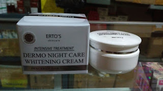 Night Cream ERTOS Whitening Original Tarrie Shop BPOM