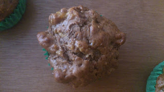 Muffins de higos y nueces al cacao chocolate desayuno merienda postre magdalenas receta casera tradicional sencilla Cuca 