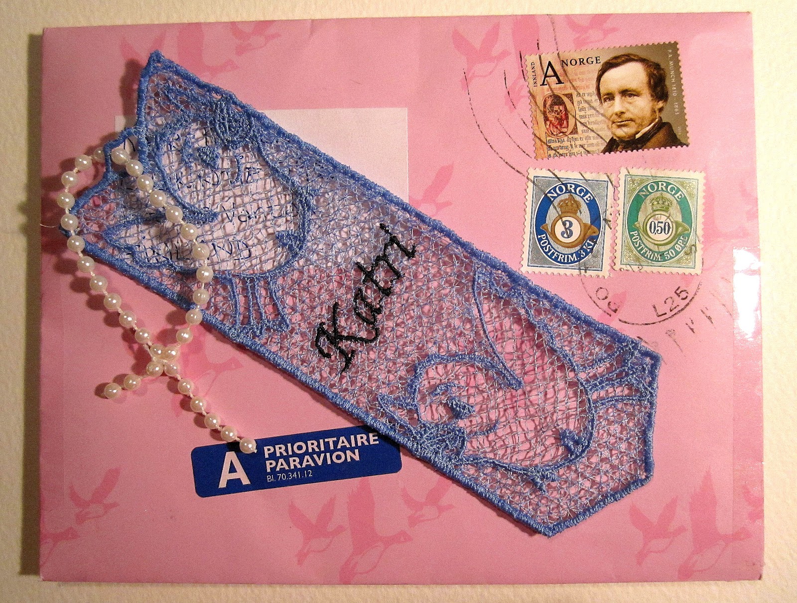 Received Letters And Bookmarks
