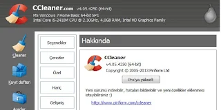 CCleaner Yeni Sürüm İndir