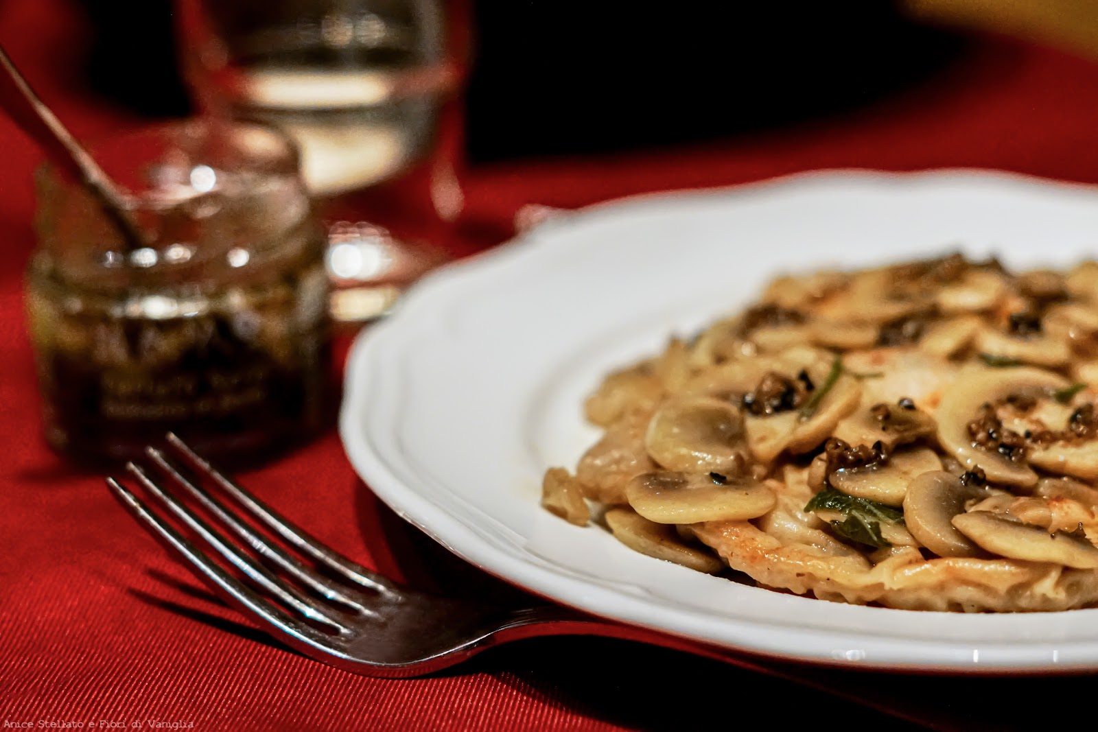 Anice Stellato e Fiori di Vaniglia Scaloppine funghi e tartufo