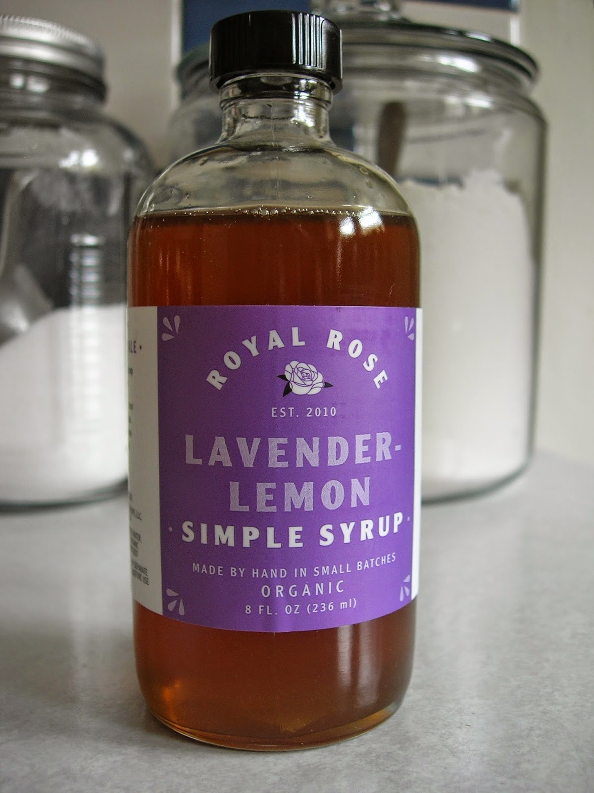 My Little Bungalow: Royal Rose Lavender-Lemon Simple Syrup