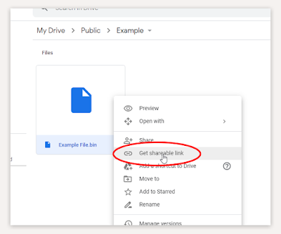 How to create google drive direct link.