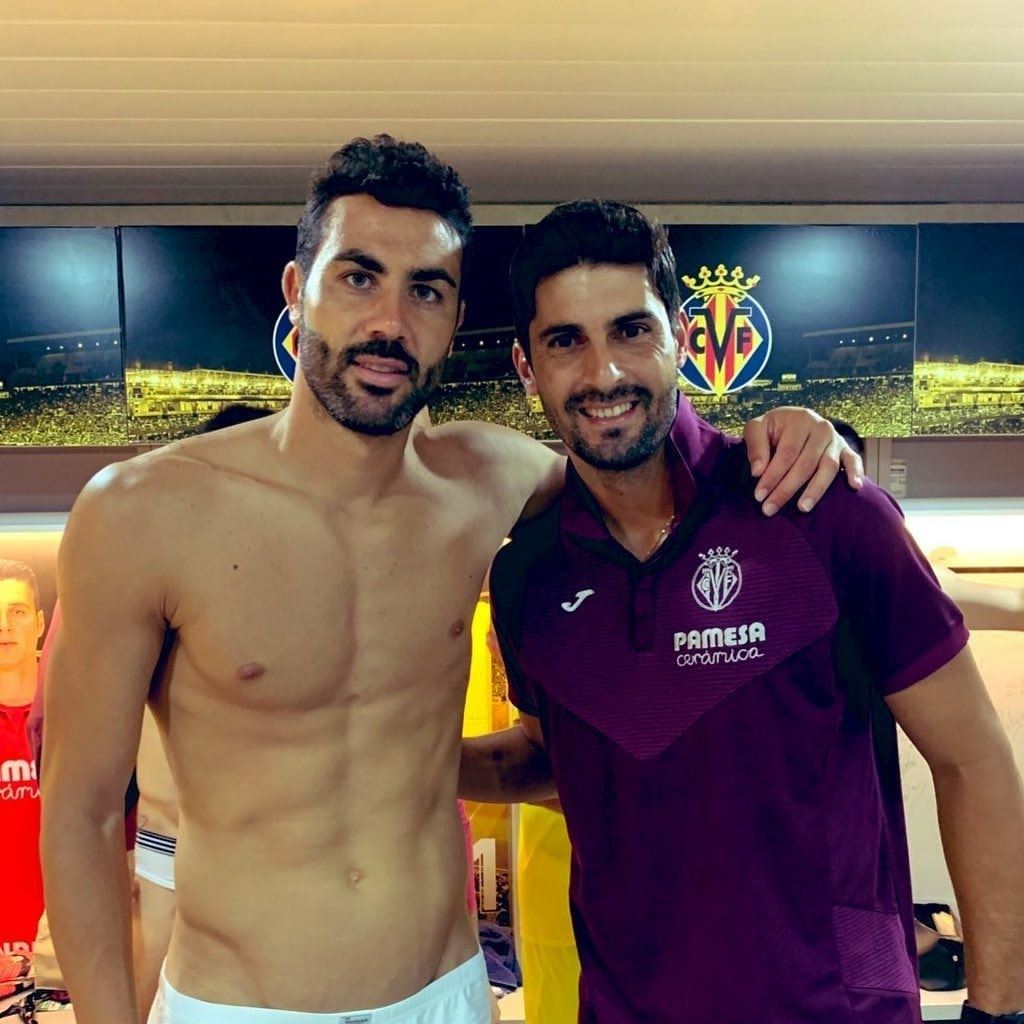 Footballers in underwear VICENTE IBORRA