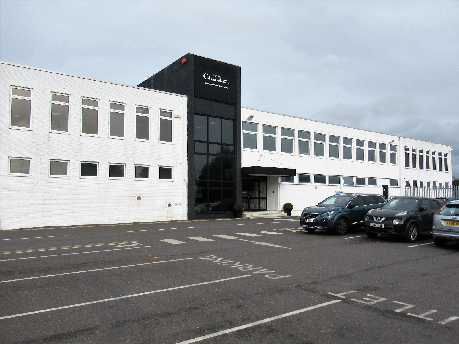 Martin Brookes Oakham Hotel Chocolat Factory and Factory Shop