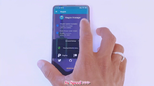 magisk manager update update magisk manager