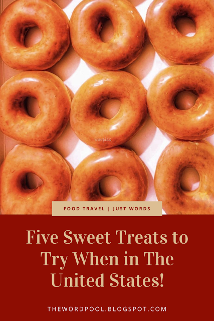 Five Sweet Treats to Try When in The United States! Afterall desserts are a serious thing here in the US!! #USA #Food #TopFive #Traditional #WhenInUS