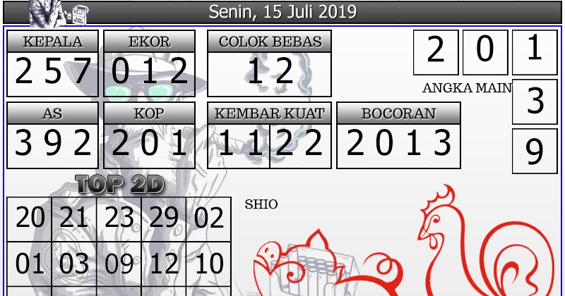 Info Prediksi Togel Prediksi Togel Singapore 15 Juli 2019
