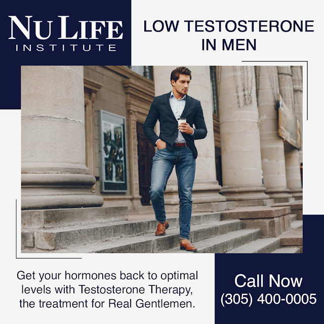 low testosterone in men Miami FL