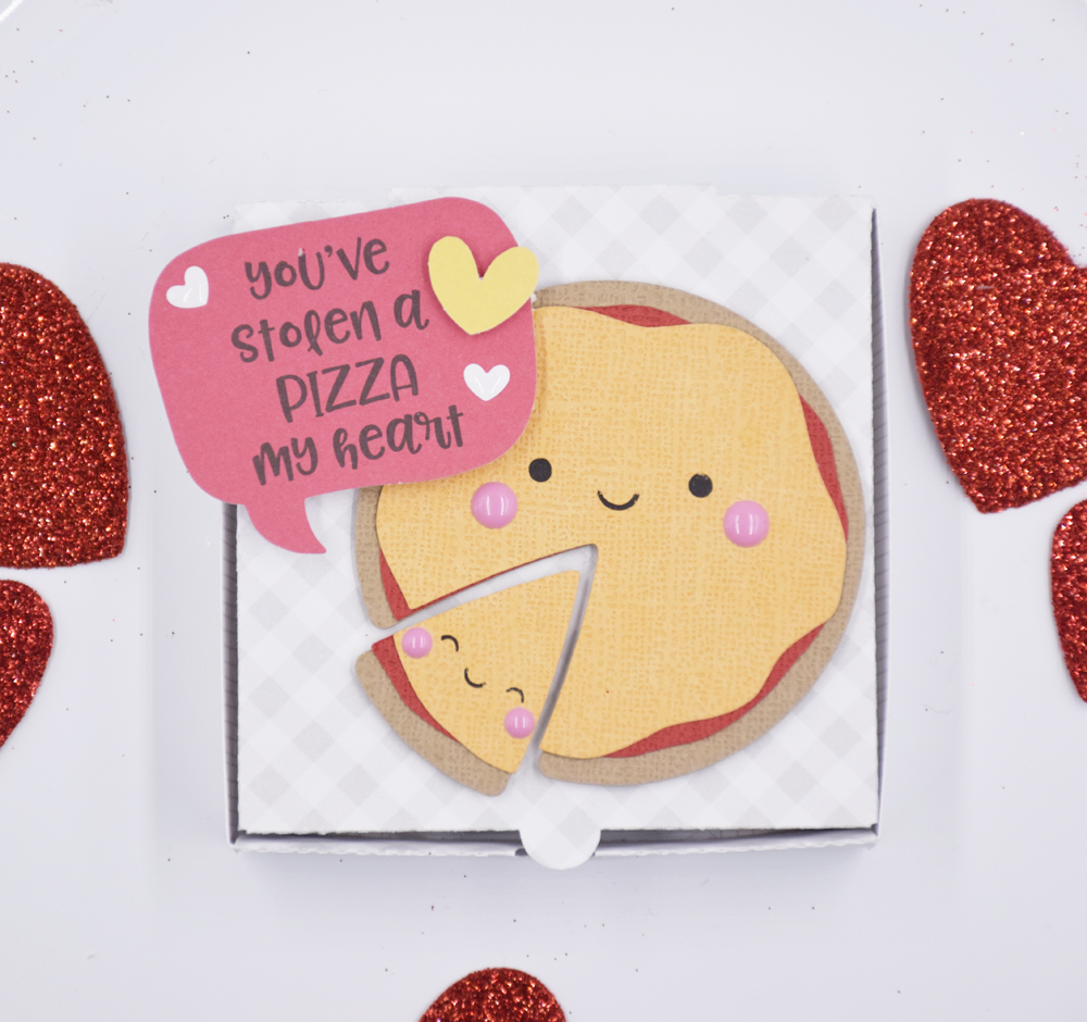 Doodlebug Design Inc Blog So Punny Pizza Box Valentine Class Treats