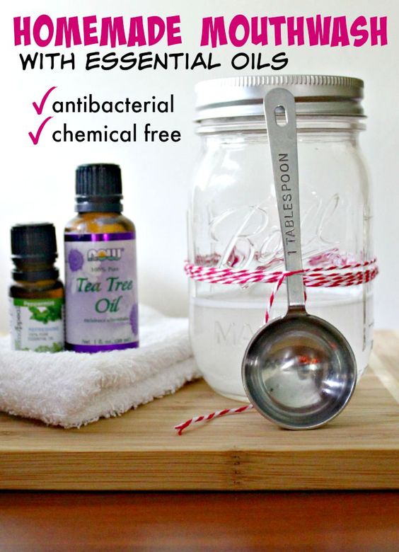 HOMEMADE MOUTHWASH WITH ESSENTIAL OILS Beauty Blog