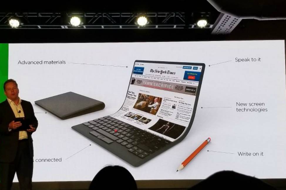 Lenovo shows off a bendable laptop concept AndroGuider One Stop For