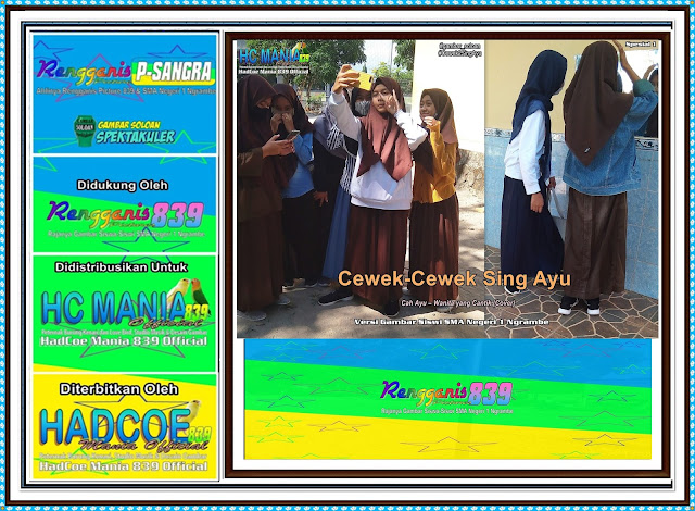 Gambar Soloan Spektakuler - Gambar Siswa-Siswi SMA Negeri 1 Ngrambe Versi Cah Ayu Khas  Spesial 1 - 13.1 RG