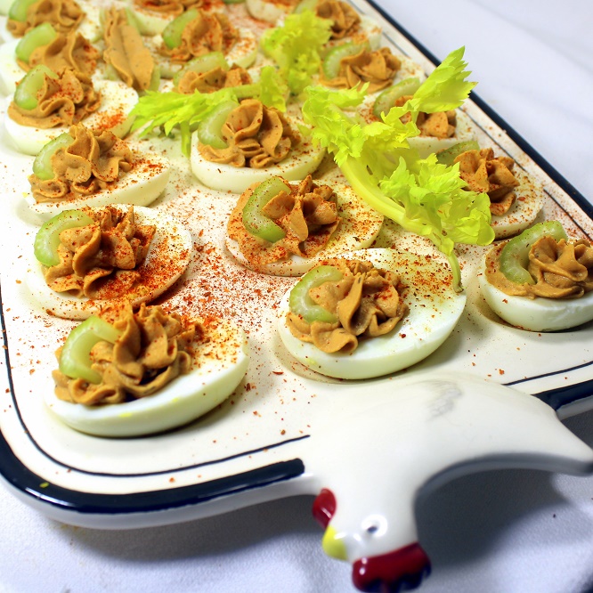 52 Ways to Cook Bloody Mary Deviled Eggs