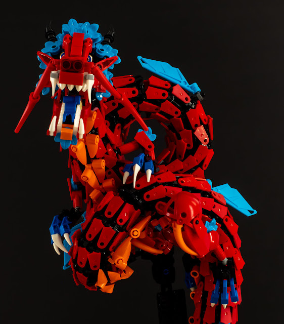 lego dragon moc