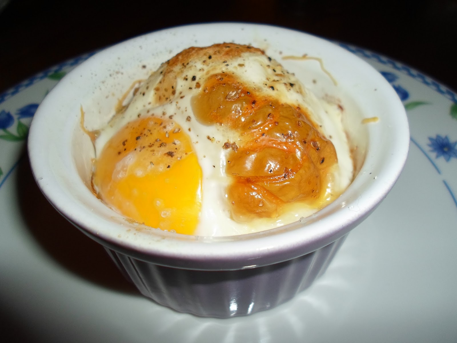 Les Craftelines: Oeuf cocotte lardons crème fraîche