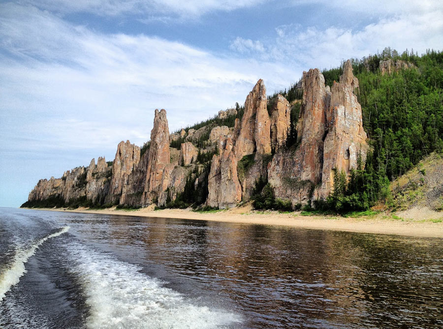 Река лена на территории россии