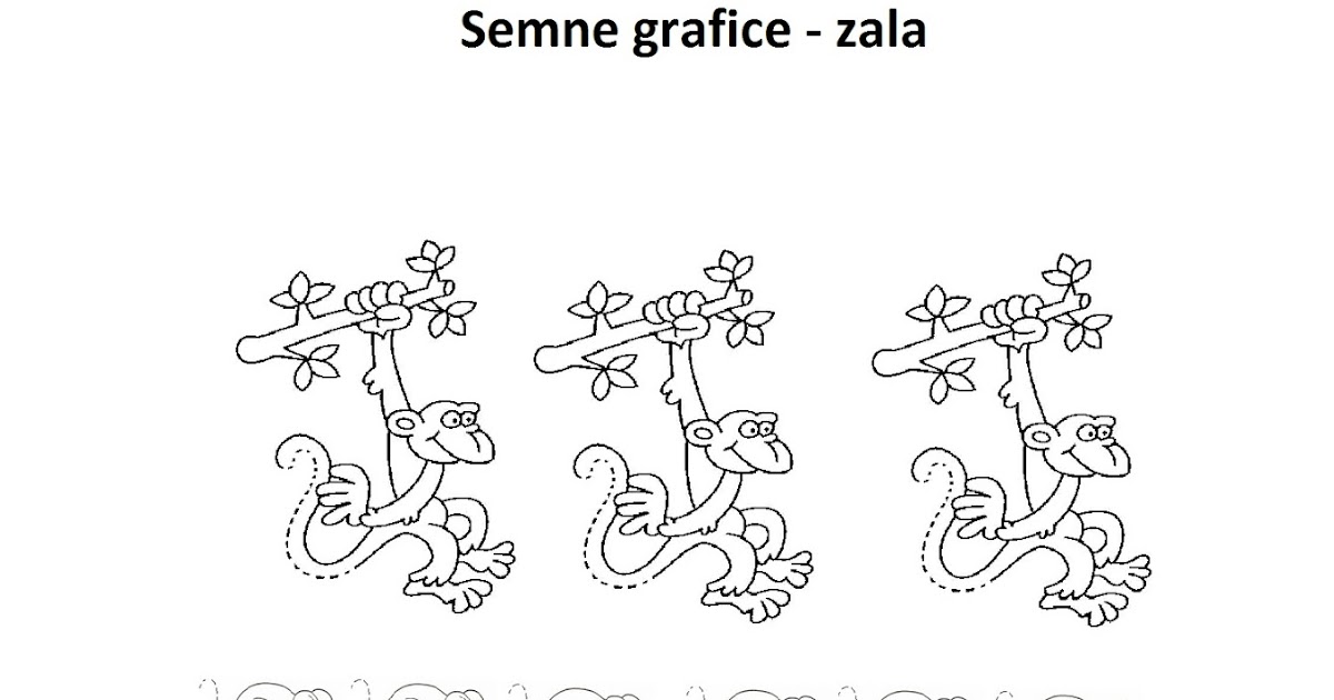 Lumea Lui Scolarel Clasa Pregătitoare Zala Semne Grafice