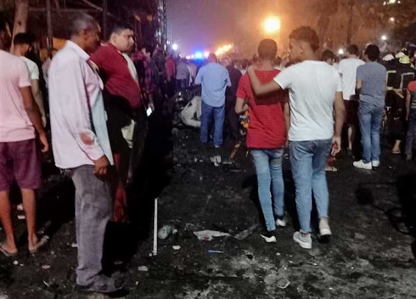 انفجار "معهد الأورام" مصرع 5 وإصابة 15 آخرين.. الداخلية تكشف تفاصيل الانفجار انفجار "معهد الأورام" مصرع 5 وإصابة 15 آخرين.. الداخلية تكشف تفاصيل الانفجار