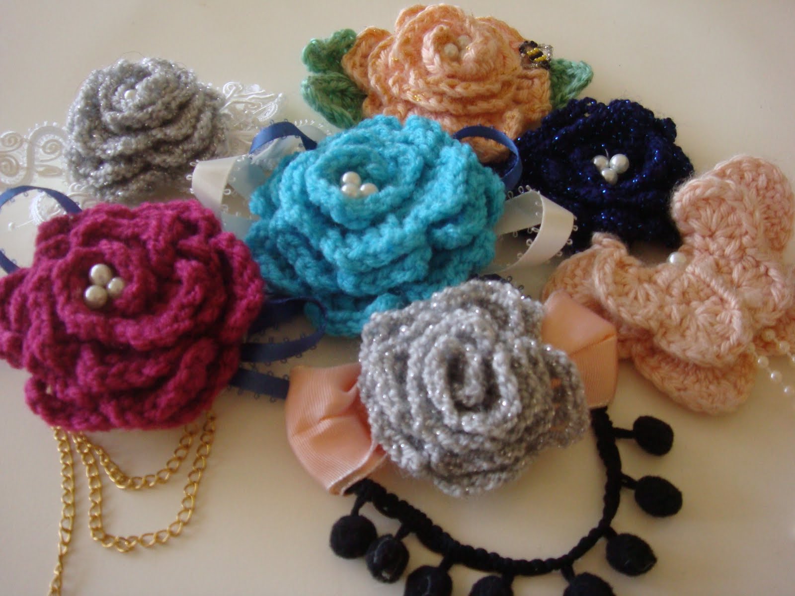 Recycled DIY crochet accessories part 2