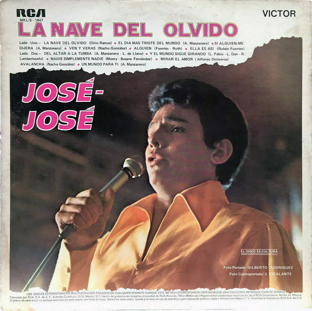 Compilados Oldies JOSE JOSE LA NAVE DEL OLVIDO