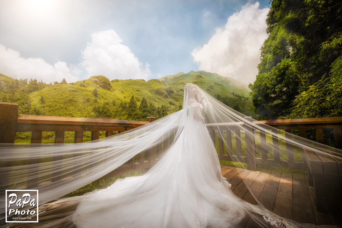 PAPA-PHOTO,自助婚紗,繡球花婚紗,夢幻婚紗,婚紗包套