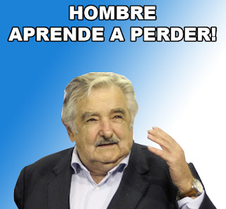 Meme Pepe Mujica Hombre aprende a perder