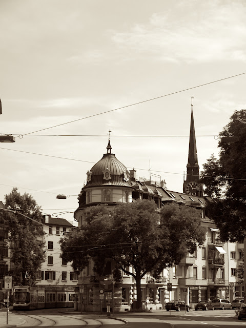 Imagen en sepia de Zurich