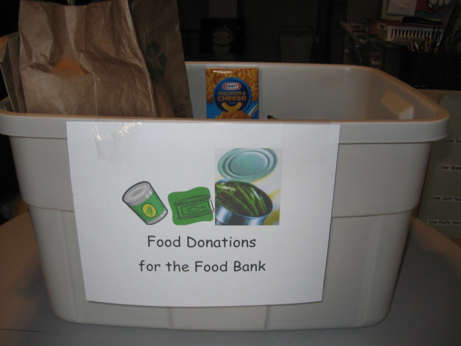 Learning Together Academy Donating Food to the Kansas Food Bank