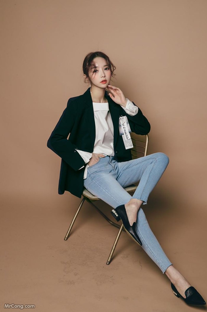 The beautiful Park Soo Yeon in the fashion photo series in March 2017 (302 photos) photo 9-0
