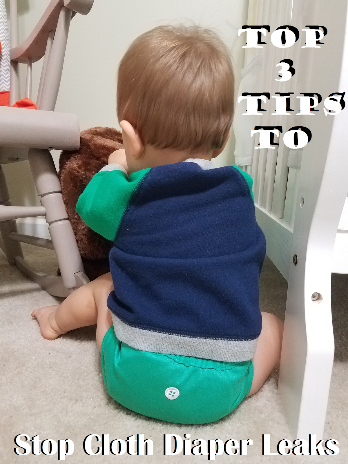 Lainamarie91 Stop Cloth Diaper Leaks Buttons/Best Bottom System