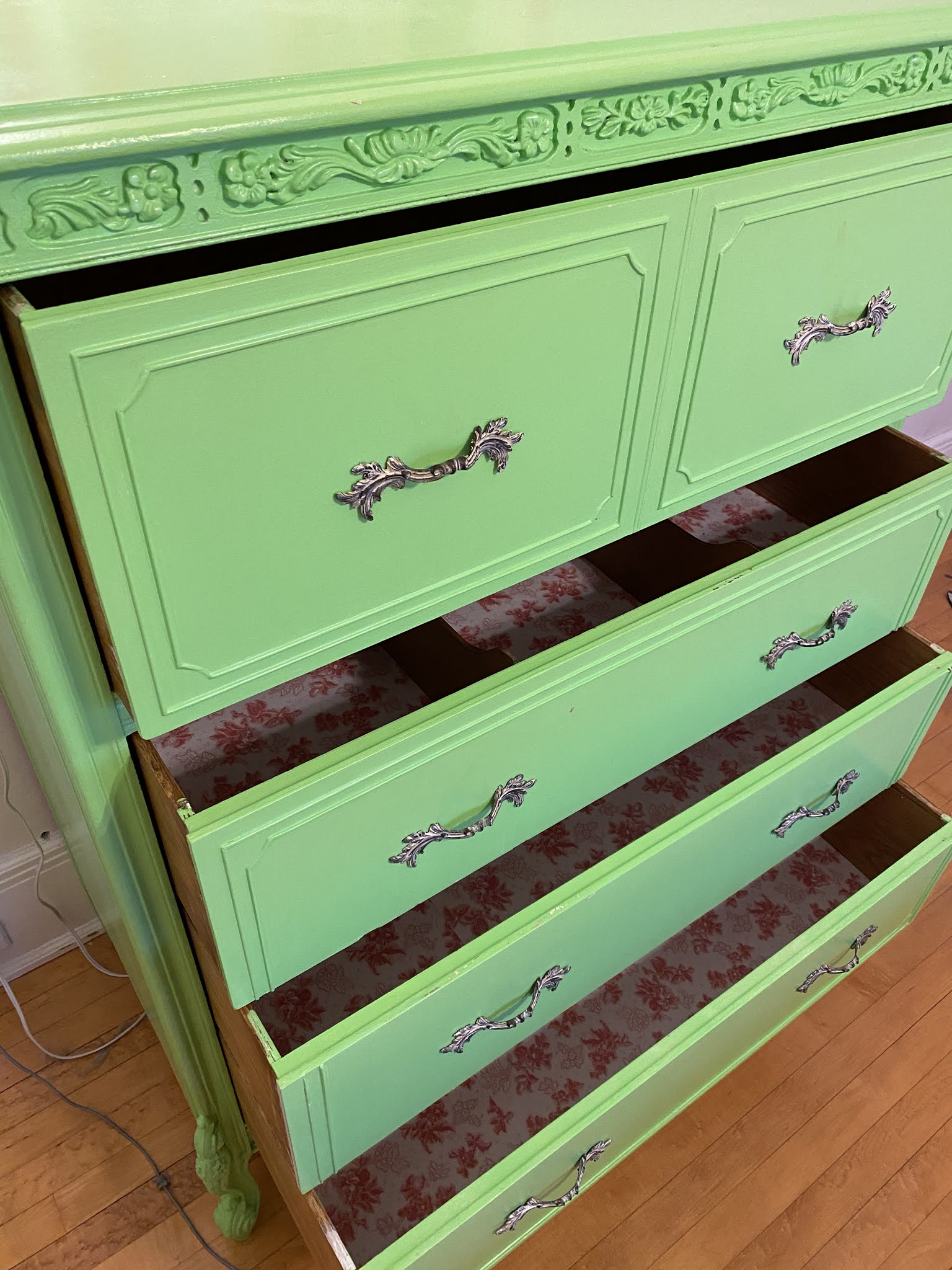 Antique Dresser DIY Makeover + Before & After Photos