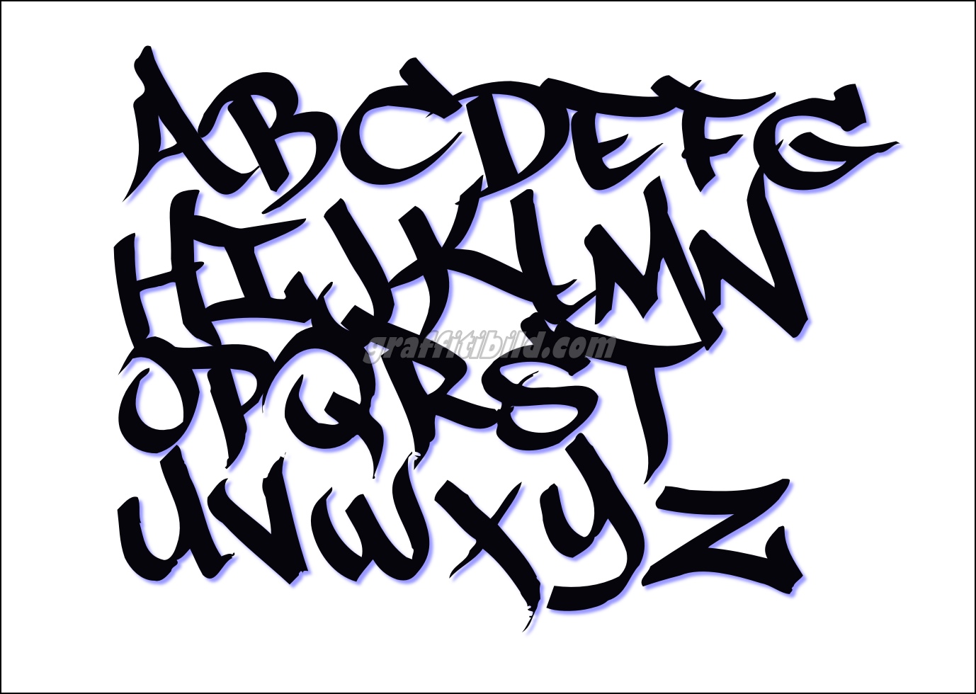 Coole Letters Mit Bildern Graffiti Alphabet Alphabet Design