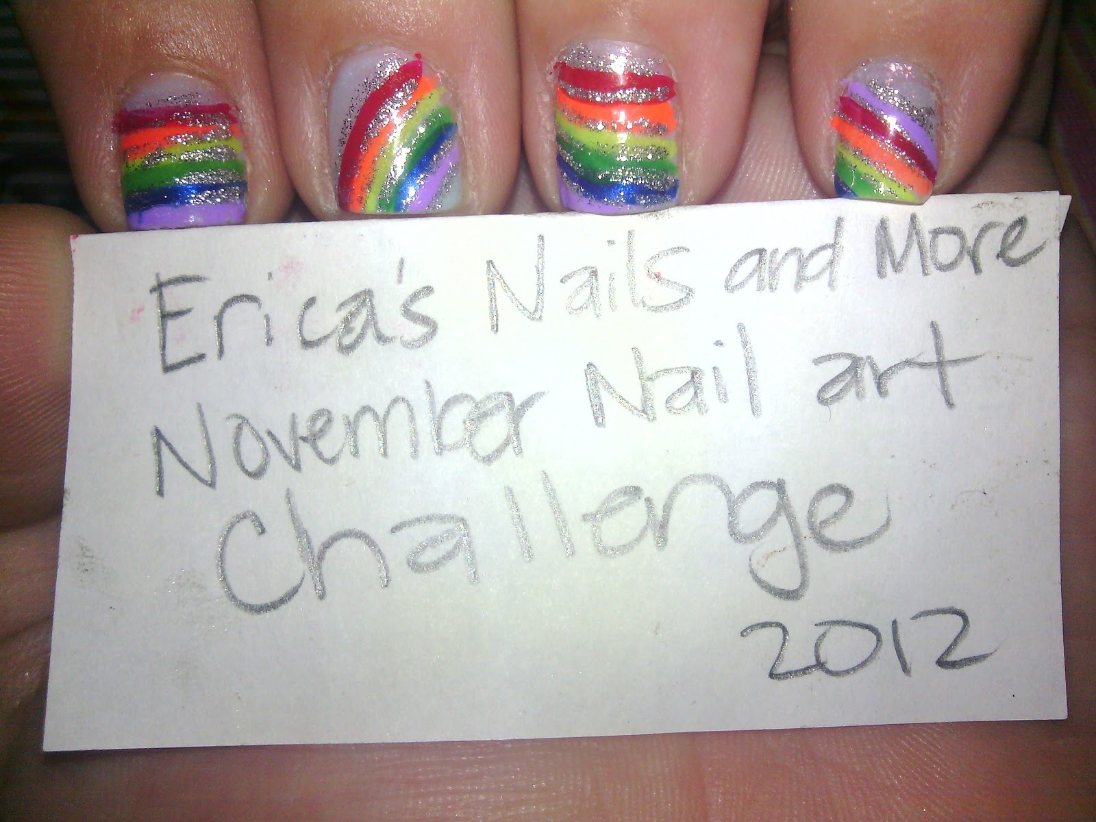November Nail Art Challenge Instagram - wide 7