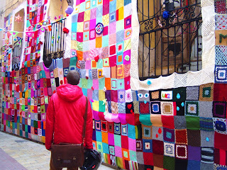 Ganchillo Urban Knitting Zaragoza Calle Libertad