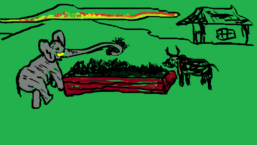 Dongeng Untuk Anak Persahabatan Gajah Dan Kerbau