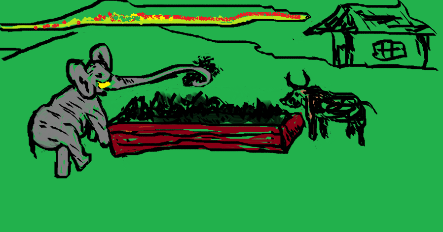 Dongeng Untuk Anak Persahabatan Gajah Dan Kerbau