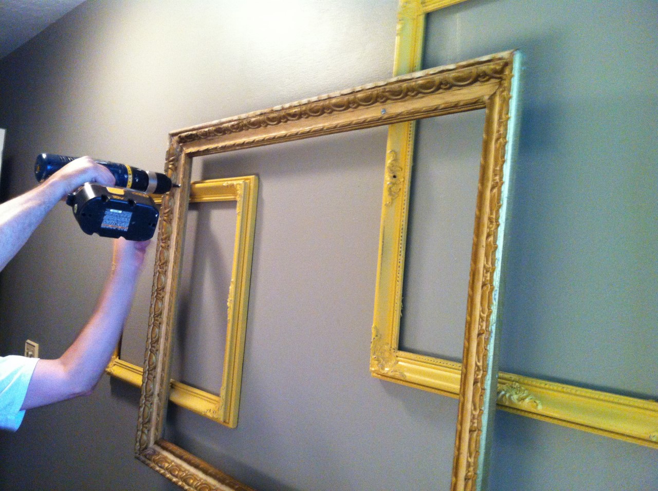 A Place for Margo's Stuff Towel Bar from Frames, How to