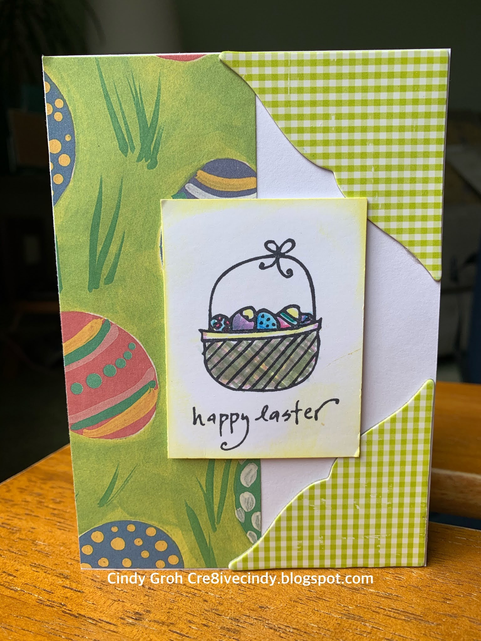 Cre8iveCindy Easter basket cards
