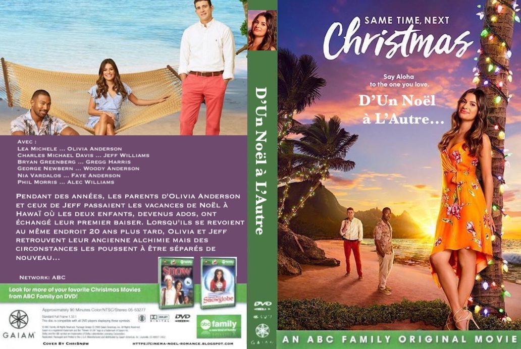 D'un Noël à L'autre C'est un beau téléfilm : Noël et Romance...Chrisnow: D'UN NOËL À L