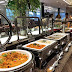 Quầy buffet, cách trang trí setup quầy buffet đẹp