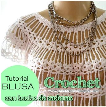 25 Blusas Crochet y Patrones