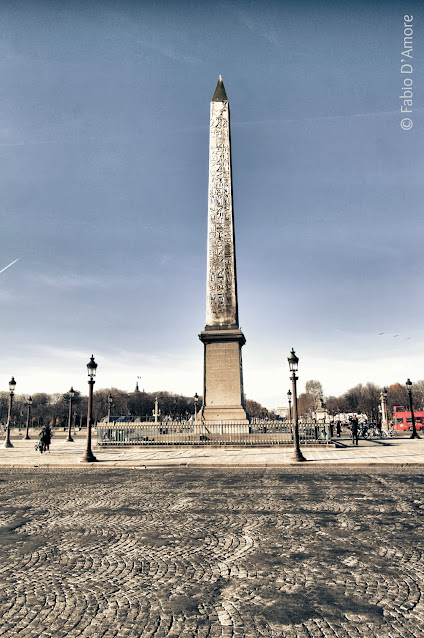 Obelisco a Place de la Concorde-Parigi