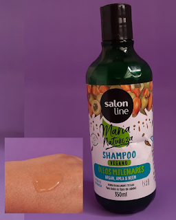 resenha shampoo oleos milenares para criança salon line dicas da tia