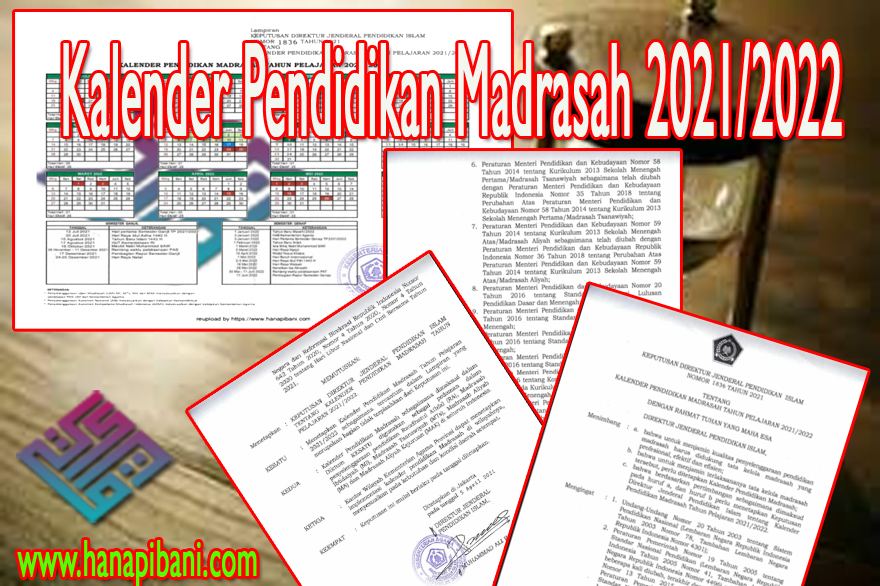 Kalender Pendidikan Madrasah 2021 2022