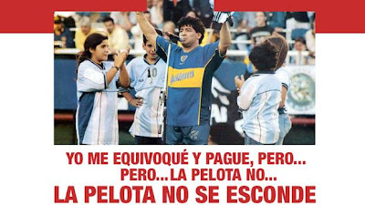 Afiche Independiente Maradona