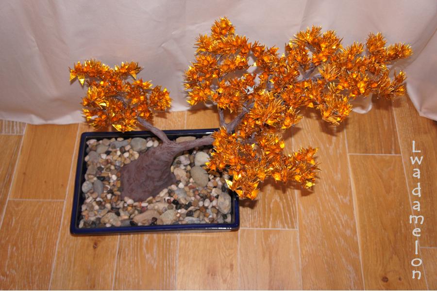 LWadamelon DIY 1,001 Origami Crane Bonsai Tree