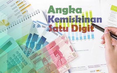 Angka Kemiskinan Indonesia Satu Digit