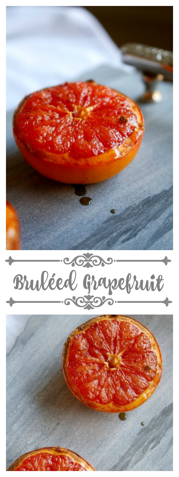 Bruléed grapefruit is a super easy way to add some elegance to your lazy Sunday brunch.... or hectic Tuesday morning breakfast | Jordan's Onion
